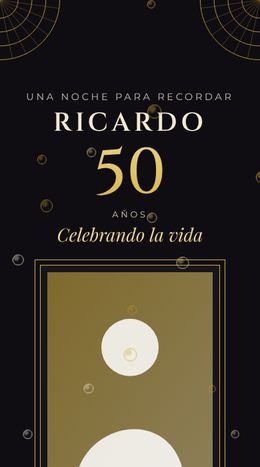 Diseño Gala dorada